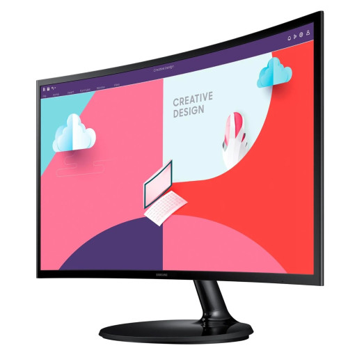 مانیتور منحنی سامسونگ Samsung LS24C360EA سایز 24 اینچ