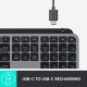کیبورد بیسیم لاجیتک Logitech Keyboard MX Keys Mac graphite کیبورد بیسیم لاجیتک Logitech Keyboard MX Keys Mac graphite
