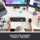 کیبورد بیسیم لاجیتک Logitech Keyboard MX Keys Mac graphite کیبورد بیسیم لاجیتک Logitech Keyboard MX Keys Mac graphite