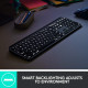 کیبورد بیسیم لاجیتک Logitech Keyboard MX Keys Mac graphite کیبورد بیسیم لاجیتک Logitech Keyboard MX Keys Mac graphite