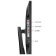 مانیتور ایسوس Monitor Gaming Asus VG245H - سایز 24 اینچ