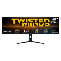 مانیتور توییستد مایندز Twisted Minds TM492K75IPS سایز 49 اینچ