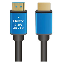 کابل HDMI دلتا نسخه 2.0 HDTV Premium طول 1.5 متر