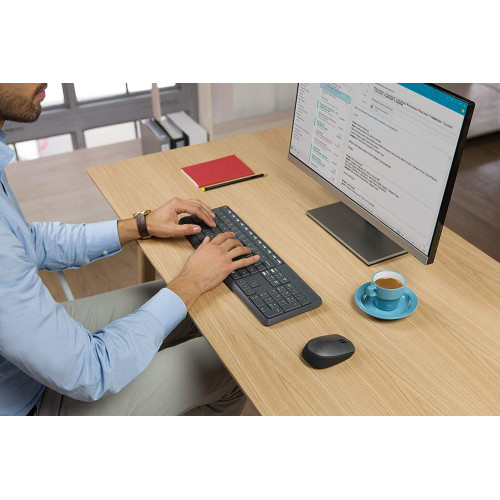 کیبورد و ماوس وایرلس لاجیتک Logitech MK235 کیبورد و ماوس وایرلس لاجیتک Logitech MK235