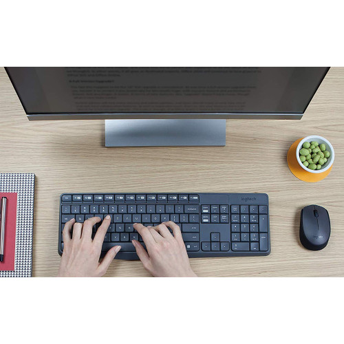 کیبورد و ماوس وایرلس لاجیتک Logitech MK235 کیبورد و ماوس وایرلس لاجیتک Logitech MK235