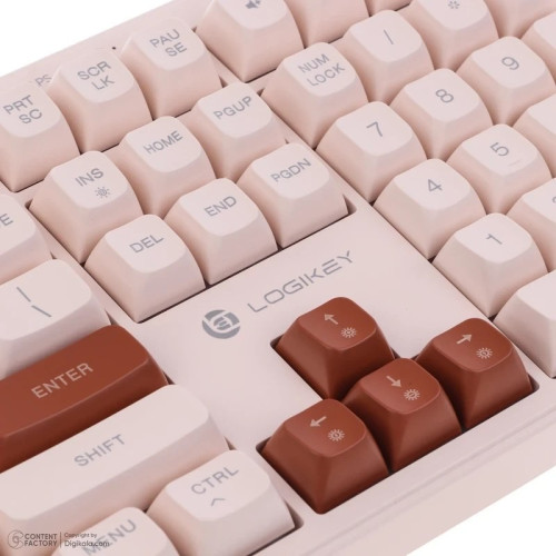 کیبورد گیمینگ بیسیم لاجیکی Logikey Gaming Keyboard K330CW کیبورد گیمینگ بیسیم لاجیکی Logikey Gaming Keyboard K330CW