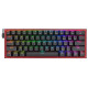 کیبورد مکانیکال ردراگون RedRagon K617 FIZZ RGB Black با طراحی ۶۰٪ و نورپردازی RGB کیبورد گیمینگ ردراگون RedRagon FIZZ K617 RGB Black