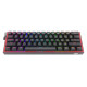 کیبورد مکانیکال ردراگون RedRagon K617 FIZZ RGB Black با طراحی ۶۰٪ و نورپردازی RGB کیبورد گیمینگ ردراگون RedRagon FIZZ K617 RGB Black