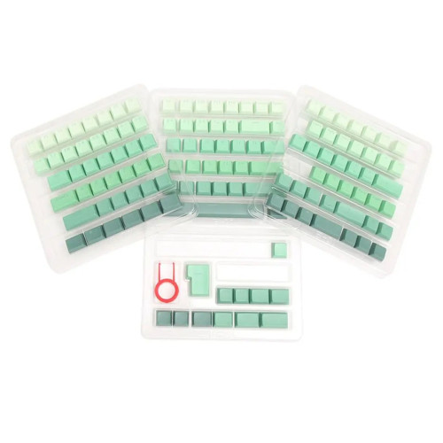 مجموعه کامل کلیدهای کیبورد مکانیکال RedRagon Keycap A140 Green