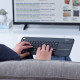 کیبورد بیسیم لاجیتک Logitech Keybard Touchpad K400 RF DARK GREY کیبورد بیسیم لاجیتک Logitech Keybard Touchpad K400 RF DARK GREY