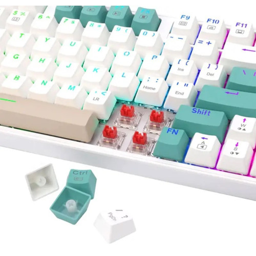 کیبورد گیمینگ ردراگون  RedRagon Veigar K643 WGC RGB