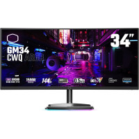 مانیتور کولر مستر Cooler Master GM34-CWQ ARGB سایز 34 اینچ
