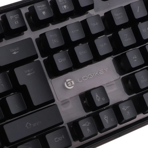 کیبورد گیمینگ لاجیکی Logikey Gaming Keyboard K230 کیبورد گیمینگ لاجیکی Logikey Gaming Keyboard K230