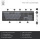 کیبورد بیسیم لاجیتک Logitech Keyboard MX Mechanical Tactile