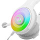 هدست گیمینگ ردراگون RedRagon PANDORA H350 سفید با نورپردازی RGB و میکروفون جداشونده