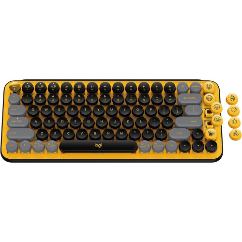 کیبورد لاجیتک Logitech Pop Keys US Blast Yellow