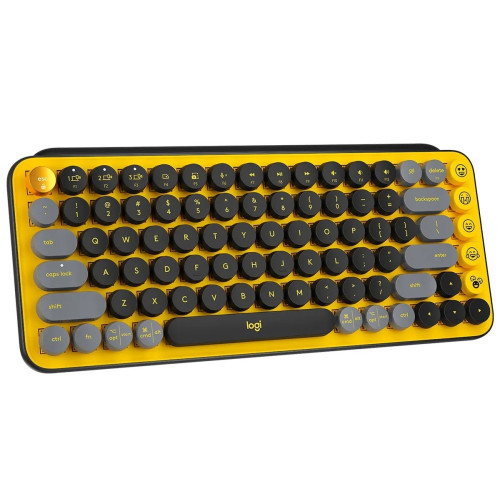 کیبورد لاجیتک Logitech Pop Keys US Blast Yellow