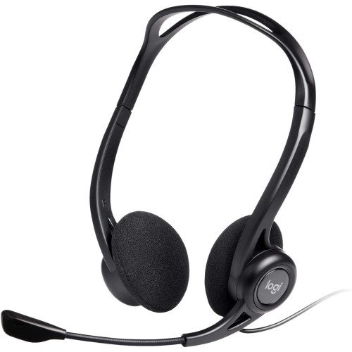 هدست یواسبی لاجیتک Logitech 960 با میکروفن نویزگیر و طراحی ارگونومیک