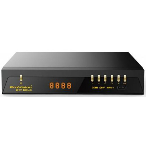 گیرنده دیجیتال پروویژن SetTop Box ProVision 247 Gold DVBT2 گیرنده دیجیتال پروویژن SetTop Box ProVision 247 Gold DVBT2