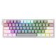 کیبورد گیمینگ ردراگون RedRagon FIZZ K617 RGB Grey-White کیبورد گیمینگ ردراگون RedRagon FIZZ K617 RGB Grey-White