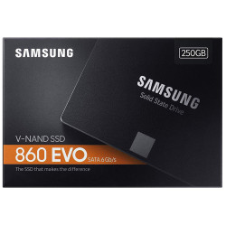 حافظه اس اس دی سامسونگ SSD Samsung 860 EVO ظرفیت 250 گیگابایت حافظه اس اس دی سامسونگ SSD Samsung 860 EVO ظرفیت 250 گیگابایت