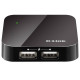 یو اس بی هاب دی لینک USB Hub D Link Dub-H4 4 Ports یو اس بی هاب دی لینک USB Hub D Link Dub-H4 4 Ports
