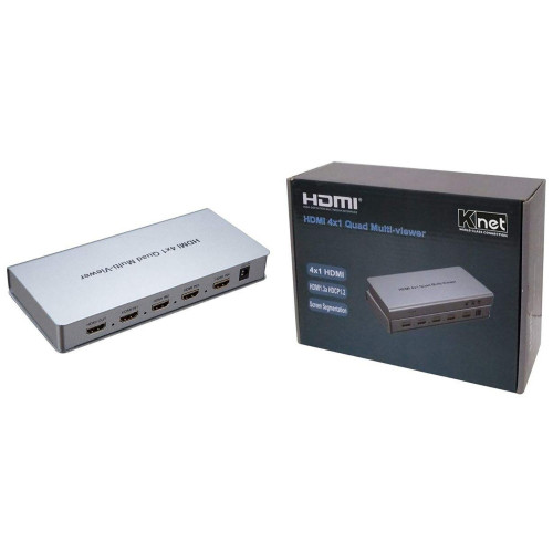 سوییچ کی نت Switch HDMI Knet K-HS230 دارای 4 پورت سوییچ کی نت Switch HDMI Knet K-HS230 دارای 4 پورت