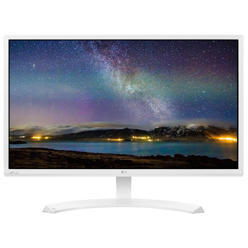 مانیتور ال جی Monitor IPS LG 24MP58VQ-W سایز 24 اینچ رنگ سفید