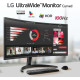 مانیتور منحنی ال جی LG 34WR50QC سایز 34 اینچ