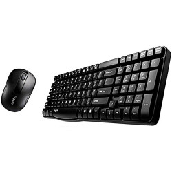 کیبورد و ماوس وایرلس رپو Keyboard Mouse Wireless Rapoo X1800S کیبورد و ماوس وایرلس رپو Keyboard Mouse Wireless Rapoo X1800S