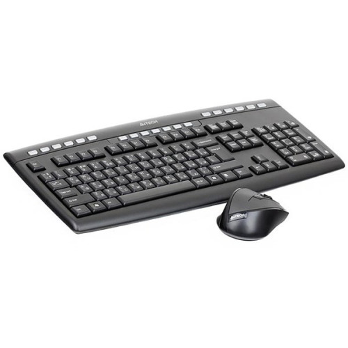 کیبورد و ماوس ای فورتک Keyboard Mouse Wireless A4Tech 9200F