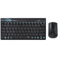 کیبورد و ماوس وایرلس رپو Keyboard Mouse Wireless Rapoo 8000