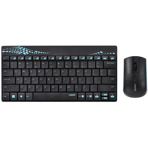 کیبورد و ماوس وایرلس رپو Keyboard Mouse Wireless Rapoo 8000 کیبورد و ماوس وایرلس رپو Keyboard Mouse Wireless Rapoo 8000