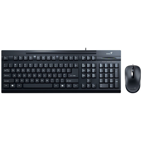 کیبورد و ماوس سیمدار جنیوس Keyboard & Mouse Genius KM-125 کیبورد و ماوس سیمدار جنیوس Keyboard & Mouse Genius KM-125