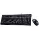 کیبورد و ماوس سیمدار جنیوس Keyboard & Mouse Genius KM-125 کیبورد و ماوس سیمدار جنیوس Keyboard & Mouse Genius KM-125