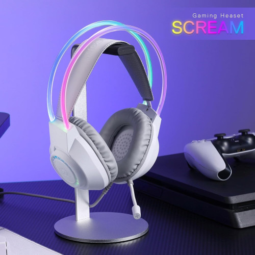 هدفون گیمینگ ردراگون RedRagon Scream H231 W هدفون گیمینگ ردراگون RedRagon Scream H231 W