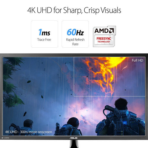 مانیتور گیمینگ 4K ایسوس Monitor Gaming Asus VP28UQG سایز 28 اینچ مانیتور گیمینگ 4K ایسوس Monitor Gaming Asus VP28UQG سایز 28 اینچ