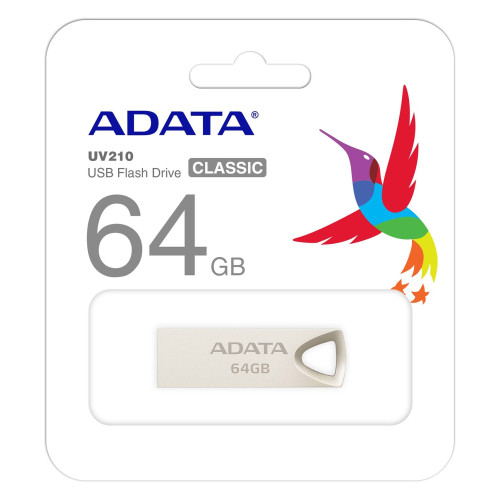فلش ای دیتا Flash Disk AData UV210 ظرفیت 64 گیگابایت