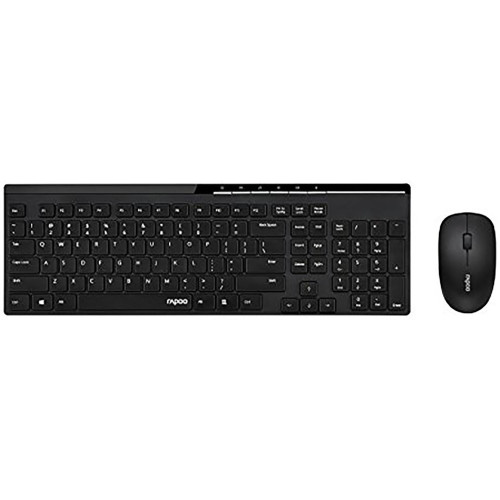کیبورد و ماوس وایرلس رپو Keyboard Mouse Wireless Rapoo X8100 کیبورد و ماوس وایرلس رپو Keyboard Mouse Wireless Rapoo X8100