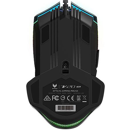 ماوس سیمدار گیمینگ رپو Mouse Gaming Rapoo V20 Pro USB