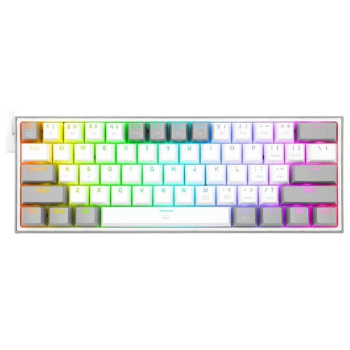 کیبورد گیمینگ ردراگون RedRagon FIZZ K617 RGB White-Grey
