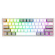 کیبورد گیمینگ ردراگون RedRagon FIZZ K617 RGB White-Grey