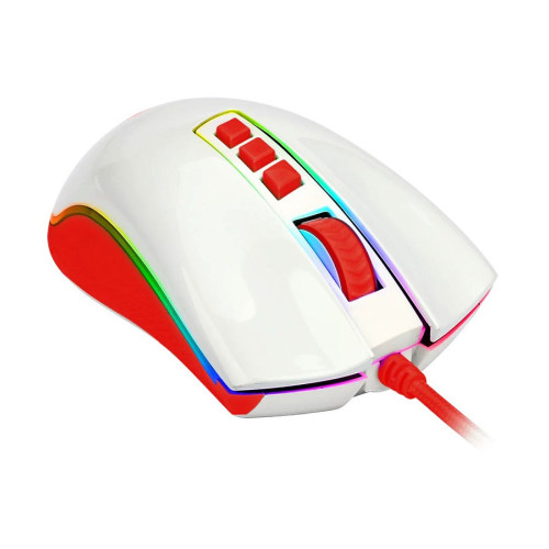 ماوس ردراگون RedRagon Cobra Red White M711C