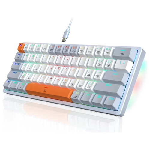کیبورد-RedRagon-Akali-K642-WGO کیبورد ردراگون RedRagon Akali K642 WGO با سوئیچ قرمز و نورپردازی RGB