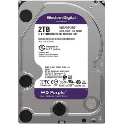 هارد دیسک وسترن دیجیتال بنفش WD Purple  ظرفیت 2 ترابایت
