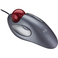 ماوس لاجیتک Logitech Mouse Trackman Marbel USB Black