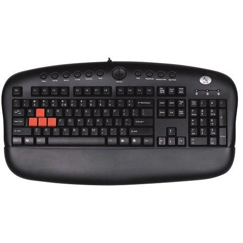 کیبورد سیمدار ایفورتک Keyboard Wired A4Tech KB-28G کیبورد سیمدار ایفورتک Keyboard Wired A4Tech KB-28G