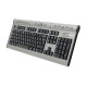 کیبورد سیمدار ای فورتک Keyboard Wired A4Tech KL-7MU کیبورد سیمدار ای فورتک Keyboard Wired A4Tech KL-7MU