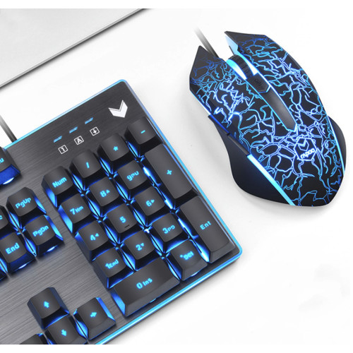 کیبورد و ماوس گیمینگ رپو Keyboard Mouse Gaming Rapoo V100S کیبورد و ماوس گیمینگ رپو Keyboard Mouse Gaming Rapoo V100S