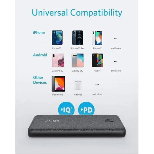 پاوربانک انکر Anker Power Core III A1248 ظرفیت 10.000 میلی آمپر